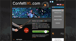 Desktop Screenshot of confettixl.com